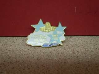 1986 " The Skys The Limit " Canton,  Ohio Pro Football Hall Of Fame Festival Pin