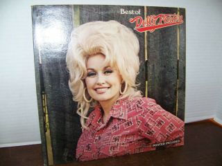 Dolly Parton Lp Record Album Best Of Dolly Parton 1975 Rca Gatefold