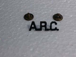 Vintage Arc American Red Cross Pin Pinback With Backer Clips,  Lapel Pin