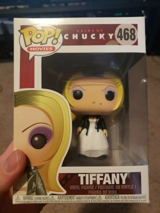 Funko Pop Movies 2017 Bride Of Chucky 468 Tiffany Vinyl Figure Nib