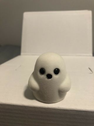 Tiny Ghost Blind Bag Minis - Series 3 - Polar Bear Flocked - Bimtoy Mini Figure