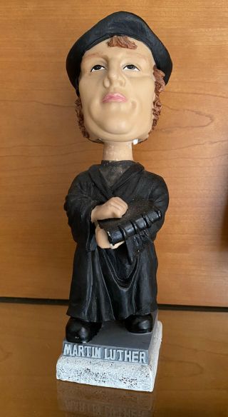 Martin Luther Bobblehead Religious Old Lutheran Bobble Dobbles 8”