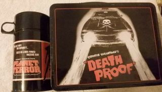 Neca Grindhouse Double Feature Lunchbox,  Thermos: Planet Terror/death Proof