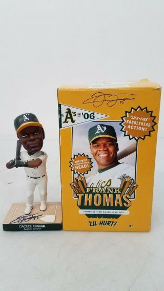 Limited Edition Frank Thomas Lil Hurt Oakland A 