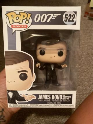 Funko Pop 007 James Bond (from The Spy Who Loved Me)