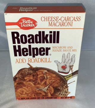 Roadkill Helper Gag Foods Wacky Packages Spoof Product