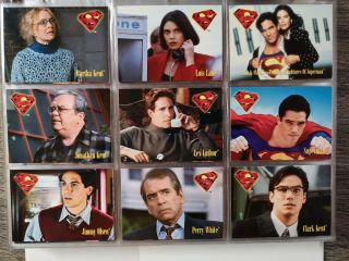 Lois And Clark The Adventures Of Superman Skybox 1995 Full Card Set Of 90