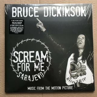 Bruce Dickinson ‎– Scream For Me Sarajevo - 2xlp - Iron Maiden -