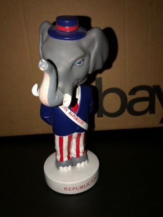 Bosley Bobbers Republican Party Elephant Bobble - Head,  2003,  R4