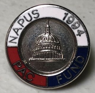 1994 Napus Pac Fund National Association Of Postmasters United States Lapel Pin