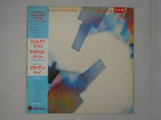 Brian Eno,  David Byrne My Life In The Bush Of Sire 25pp - 13 Japan Promo Lp Obi