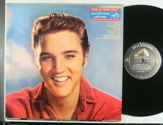 Elvis Presley For Lp Fans Only Rca Victor Records U.  S.  Vinyl Press/lpm 1990