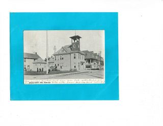 Vintage Postcard - Volunteer Fire Company,  Ocean City,  Jersey