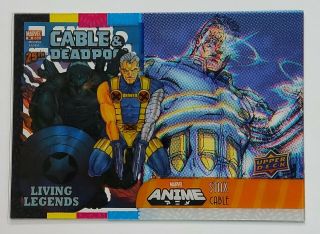 2020 Upper Deck Marvel Anime Complete Stax Insert Cable 2a 2b 2c