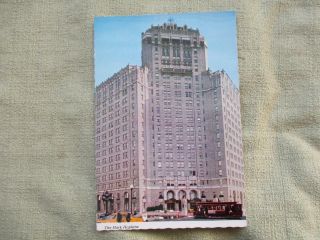 Vintage Post Cards Mark Hopkins Hotel On Nob Hill,  San Francisco,  Ca Deckled