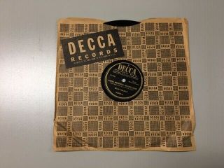 Billie Holiday - Good Morning Heartache & No Good Man 78 Record 1946 Decca 23676
