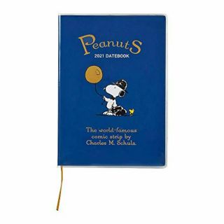 Snoopy B6 2021 Planner Schedule Notebook Diary Peanuts