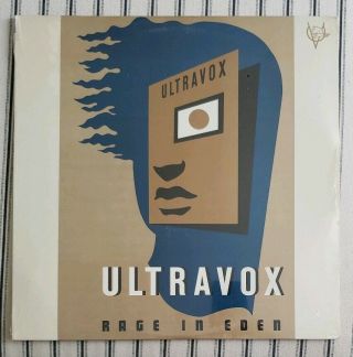 Ultravox Rage In Eden 1981 Herve Morvan Lp