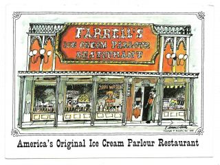 Vintage Restaurant Chrome Postcard Farrell 