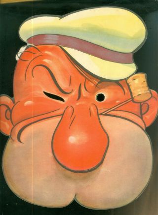 1940s Popeye King Features Large Face Mask