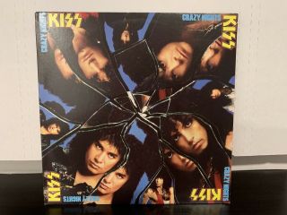 Kiss ‎– Crazy Nights LP 1987 Mercury ‎– 832626 - 1 NM/NM 2