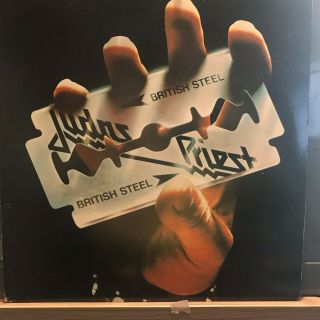Judas Priest British Steel Uk First Pressing Lp Ultrasonic
