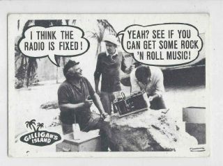 1965 Topps Gilligans Island Trading Card 26 I Think The Radio Is Fixed