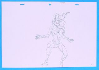 2006 Marvel Fantastic Four Movie Orig.  Animation Production Art Invisible Woman