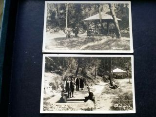Rare Tipperary Spring,  Victoria,  Australia,  Two Vintage Real Photo Postcards, .