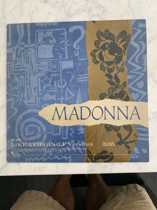 Madonna Like A Virgin 12 " Promo Single