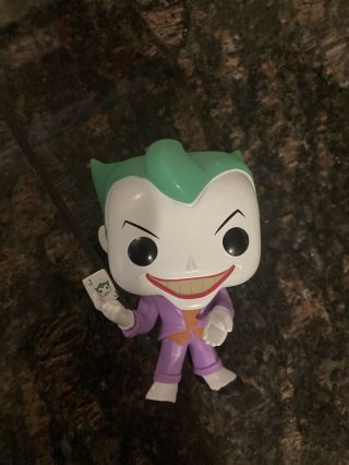 Batman The Animated Series Joker Funko Pop 155 Vinyl Figure Toy 2016 No Box