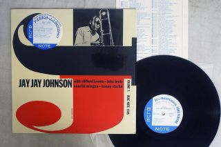 Jay Jay Johnson Eminent Vol 1 Blue Note Blp - 1505 Japan Shrink Vinyl Lp