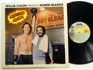 Willie Colon Presents Ruben Blades Metiendo Mano Lp Salsa Sterling - 5159