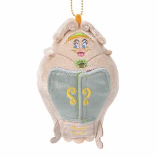 Disney The Wardrobe Plush Key Chain Be Our Guest 2020 Japan Import