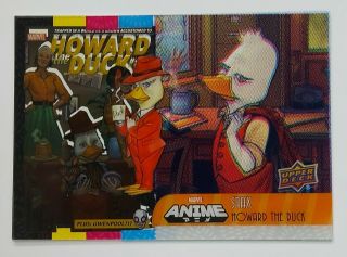 2020 Upper Deck Marvel Anime Complete Stax Insert Howard The Duck 4a 4b 4c