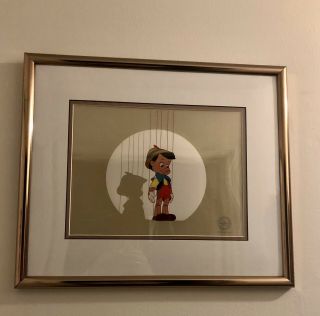 “pinocchio On Stage” Limited Edition Serigraph Cel 1993 Sequence 4.  2,  Scene 11