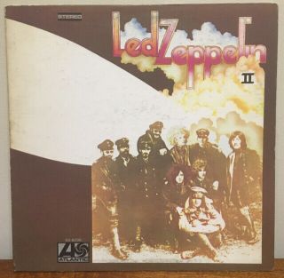 Led Zeppelin " Led Zeppelin Ii " Bargain Vg 1969 Lp (atlantic Sd 8236)