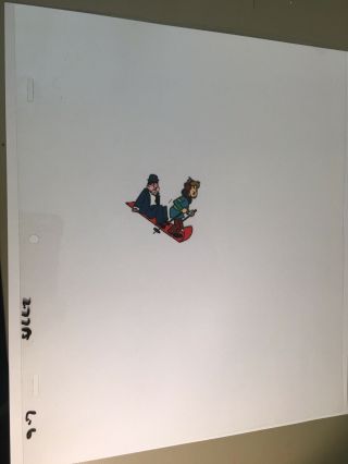 1972 The Scooby - Doo Movies - Laurel And Hardy Episode Cel - Shaggy And Hardy 2