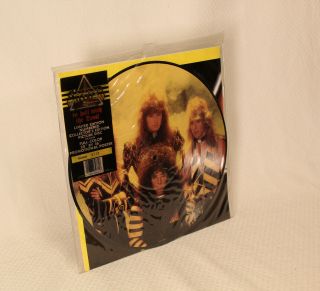 Stryper Limited Edition To Hell With The Devil Picture Disc Lp Vinyl Poster 9729