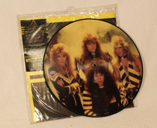Stryper Limited Edition To Hell With The Devil Picture Disc LP Vinyl Poster 9729 2