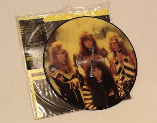 Stryper Limited Edition To Hell With The Devil Picture Disc LP Vinyl Poster 9729 3