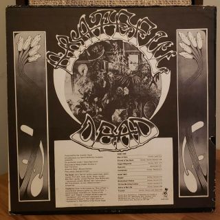 Grateful Dead American Beauty Vinyl LP 1970 Warner Bros.  Green label 2