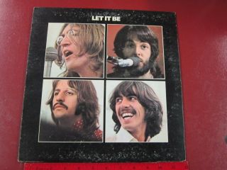 Vinyl Lp - - The Beatles - - Let It Be