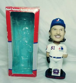 Randy Johnson Jamestown Expos Hand Painted Booble Dobbles Bobble Head Numbered