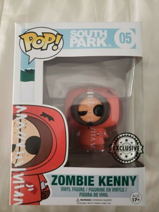 Funko Pop South Park Zombie Kenny Exclusive