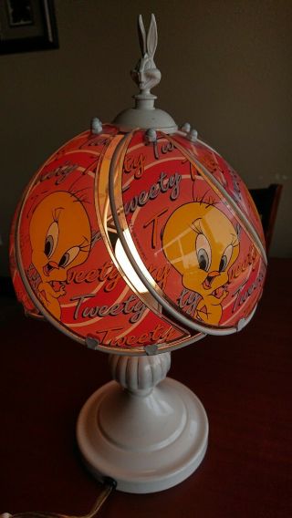 Vintage 1998 Tweety Bird Touch Lamp Warner Bros