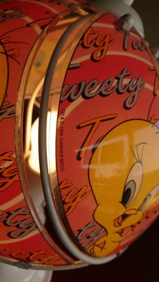 Vintage 1998 Tweety Bird Touch Lamp Warner Bros 3