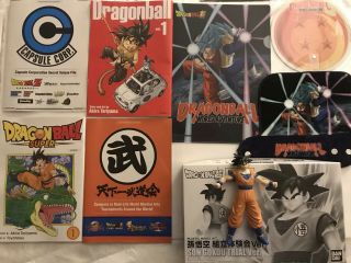 Sdcc 2019 Dragon Ball Z World Adventure Figure Comic Sticker Bag Bundle.