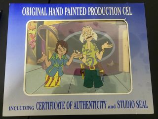 Filmation (hand Painted Production Cel) " Back To The Future " Cartoon With