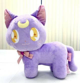Sailor Moon Anime Big Stuffed Plush Toy Doll Guardian Cat Standing Luna Bp81815